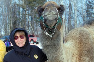 She'd walk a mile for a camel. 