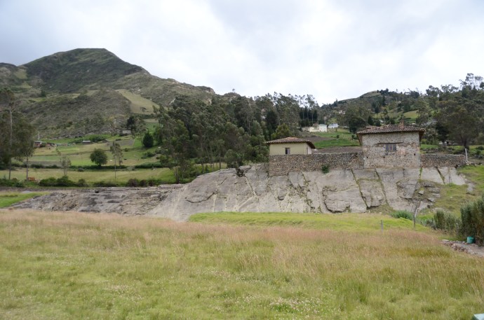 Our first overall view of the site.