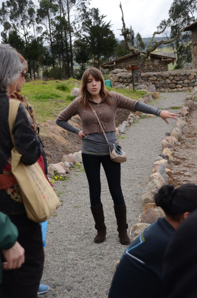 Our Spanish-speaking guide, Maria.