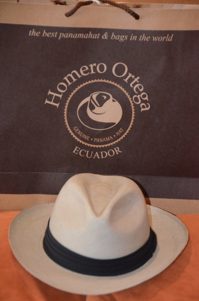 Joe's new hat.  He didn't want a purse.