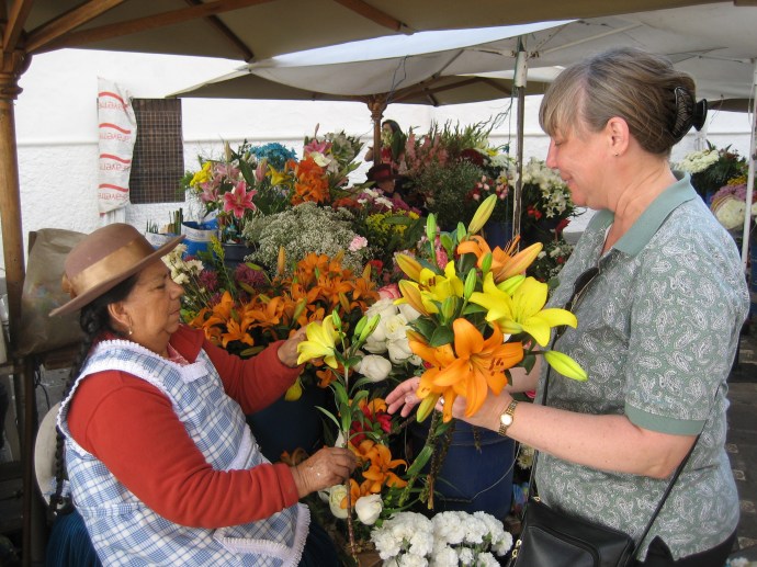 Cuenca Flower Market