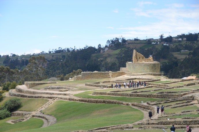 Overall view of Ingapirca