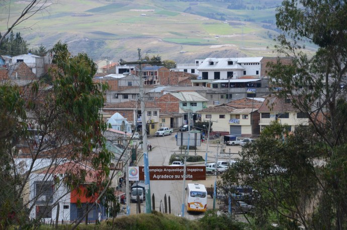 The town 200 meters outside the Ingapirca archeological site