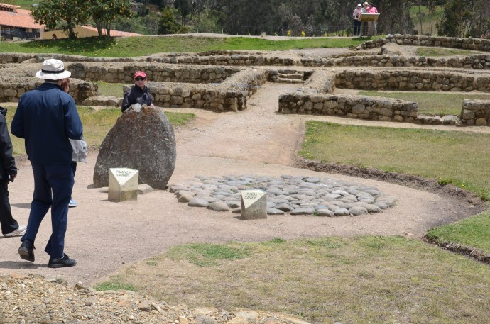 Burial pit of a high priestess at the pilaloma