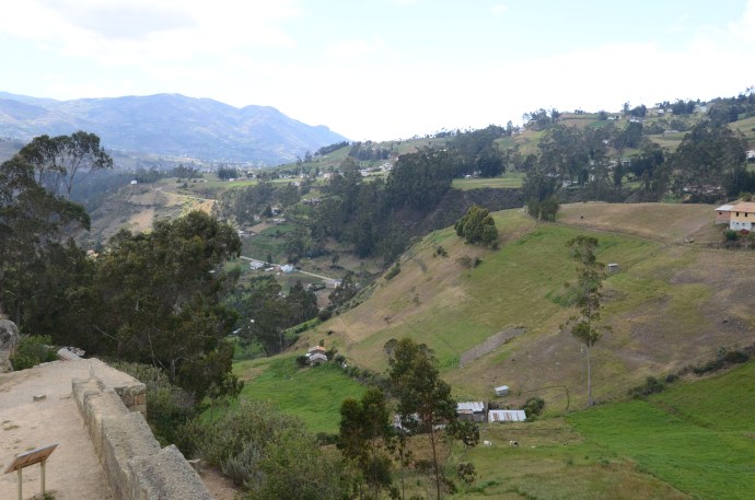 View from the top of the Temple of the Sun, Ingapirca
