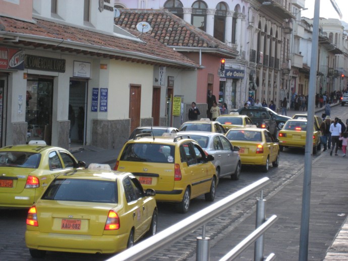 Where is a taxi when you need one?