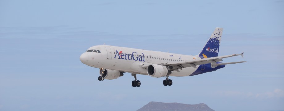 arriving on a jet plane