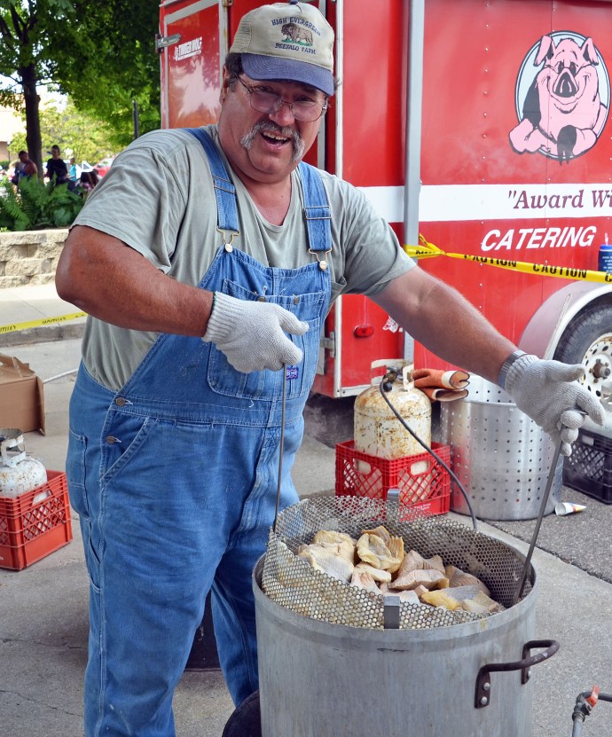 This guy really likes his job -- and a nice person to boot.